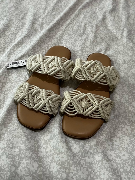 torrid Shoes - Torrid Macrame Double Strap Boho Wide Width Sandals Shoes
